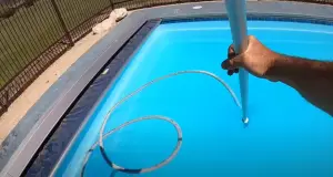 How to Vacuum an Above Ground Pool to Waste