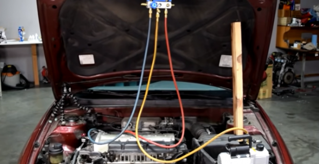 How To Pull A Vacuum On A Car Ac System