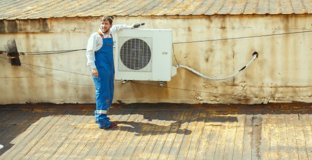 How to vacuum out a split system?
