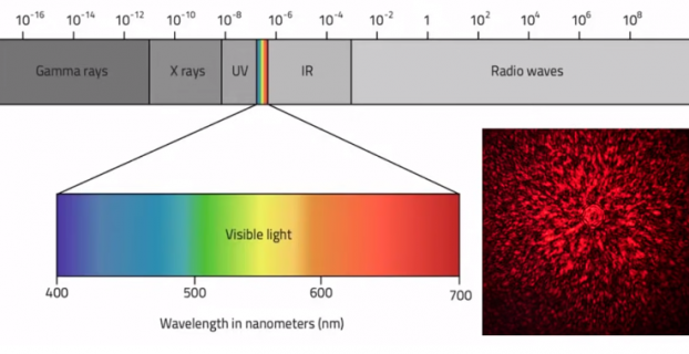 How does the Speed of Radio Waves Compare to that of Visible Light in a Vacuum