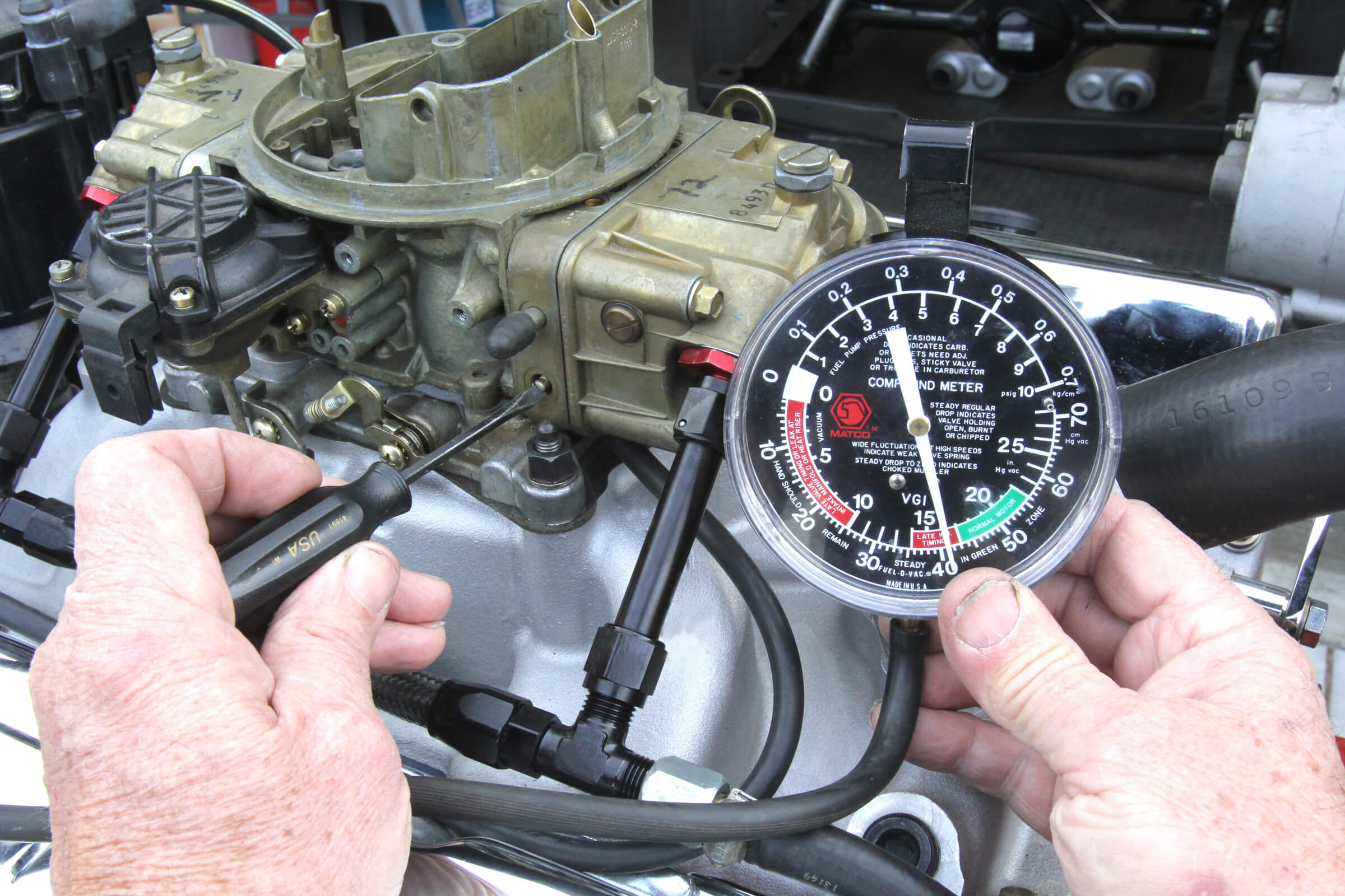 How to Tune a Quadrajet with Vacuum Gauge? Cleaning Beasts