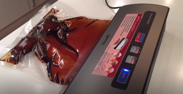 How to Vacuum Seal Meat with Liquid